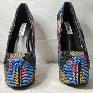 BRAND NEW; Steve Madden; Dyvinal Camoflage; Multicolored; Size 7-1/2